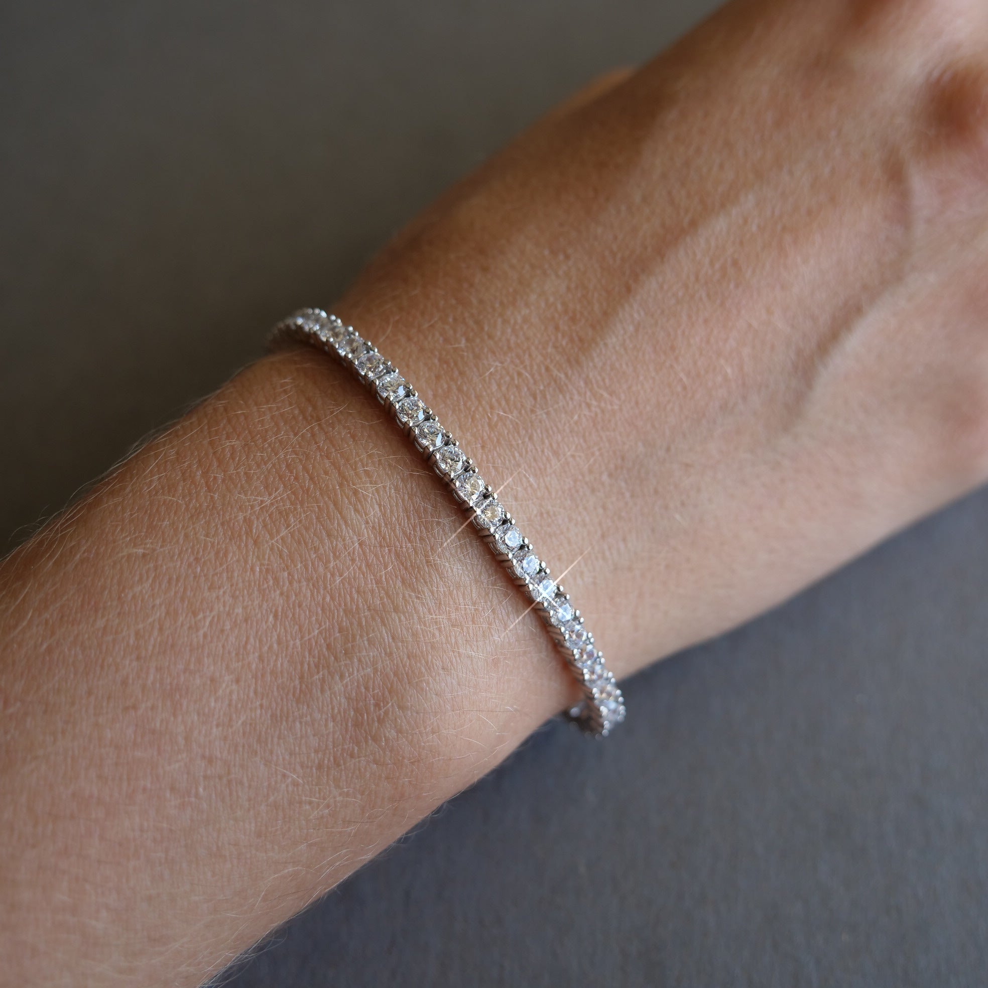 Sterling Silver tennis on sale bracelets