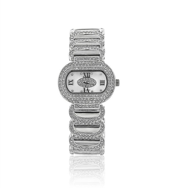 Designer hot sale silver watch